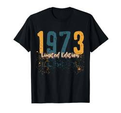 51. Geburtstag Mann Frau 51 Jahre 1973 Deko Lustig Geschenk T-Shirt von Geburtstagsgeschenk Damen Herren 1973 Geschenkidee