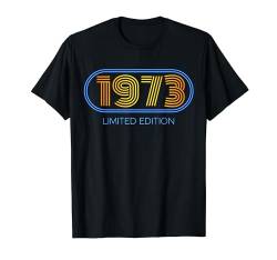 51. Geburtstag Mann Frau 51 Jahre 1973 Deko Lustig Geschenk T-Shirt von Geburtstagsgeschenk Damen Herren 1973 Geschenkidee