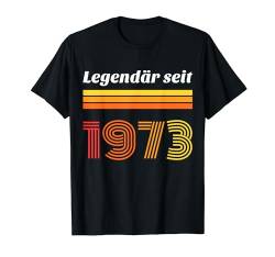 51. Geburtstag Mann Frau 51 Jahre 1973 Deko Lustig Geschenk T-Shirt von Geburtstagsgeschenk Damen Herren 1973 Geschenkidee