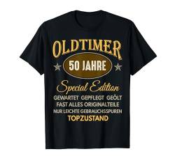 50. Geburtstag Mann Frau 50 Jahre 1974 Deko Lustig Geschenk T-Shirt von Geburtstagsgeschenk Damen Herren 1974 Geschenkidee