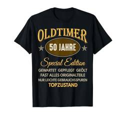 50. Geburtstag Mann Frau 50 Jahre 1974 Deko Lustig Geschenk T-Shirt von Geburtstagsgeschenk Damen Herren 1974 Geschenkidee