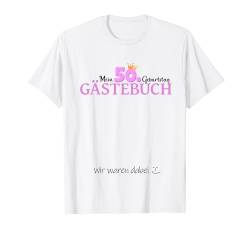 50. Geburtstag Mann Frau 50 Jahre 1974 Deko Lustig Geschenk T-Shirt von Geburtstagsgeschenk Damen Herren 1974 Geschenkidee