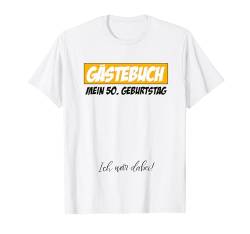 50. Geburtstag Mann Frau 50 Jahre 1974 Deko Lustig Geschenk T-Shirt von Geburtstagsgeschenk Damen Herren 1974 Geschenkidee