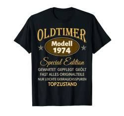 50. Geburtstag Mann Frau 50 Jahre 1974 Deko Lustig Geschenk T-Shirt von Geburtstagsgeschenk Damen Herren 1974 Geschenkidee