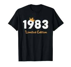 41. Geburtstag Mann Frau 41 Jahre 1983 Deko Lustig Geschenk T-Shirt von Geburtstagsgeschenk Damen Herren 1983 Geschenkidee