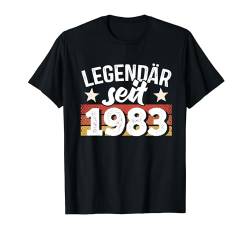 41. Geburtstag Mann Frau 41 Jahre 1983 Deko Lustig Geschenk T-Shirt von Geburtstagsgeschenk Damen Herren 1983 Geschenkidee