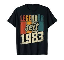 41. Geburtstag Mann Frau 41 Jahre 1983 Deko Lustig Geschenk T-Shirt von Geburtstagsgeschenk Damen Herren 1983 Geschenkidee