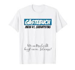 41. Geburtstag Mann Frau 41 Jahre 1983 Deko Lustig Geschenk T-Shirt von Geburtstagsgeschenk Damen Herren 1983 Geschenkidee