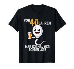 40. Geburtstag Mann Frau 40 Jahre 1984 Deko Lustig Geschenk T-Shirt von Geburtstagsgeschenk Damen Herren 1984 Geschenkidee