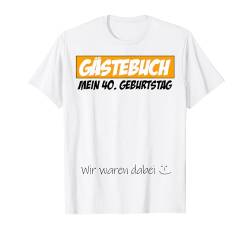 40. Geburtstag Mann Frau 40 Jahre 1984 Deko Lustig Geschenk T-Shirt von Geburtstagsgeschenk Damen Herren 1984 Geschenkidee