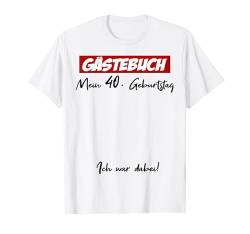 40. Geburtstag Mann Frau 40 Jahre 1984 Deko Lustig Geschenk T-Shirt von Geburtstagsgeschenk Damen Herren 1984 Geschenkidee