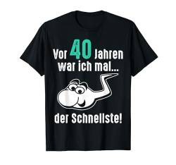 40. Geburtstag Mann Frau 40 Jahre 1984 Deko Lustig Geschenk T-Shirt von Geburtstagsgeschenk Damen Herren 1984 Geschenkidee