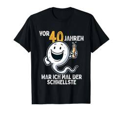 40. Geburtstag Mann Frau 40 Jahre 1984 Deko Lustig Geschenk T-Shirt von Geburtstagsgeschenk Damen Herren 1984 Geschenkidee