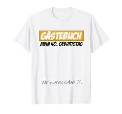 40. Geburtstag Mann Frau 40 Jahre 1984 Deko Lustig Geschenk T-Shirt von Geburtstagsgeschenk Damen Herren 1984 Geschenkidee