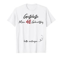 40. Geburtstag Mann Frau 40 Jahre 1984 Deko Lustig Geschenk T-Shirt von Geburtstagsgeschenk Damen Herren 1984 Geschenkidee