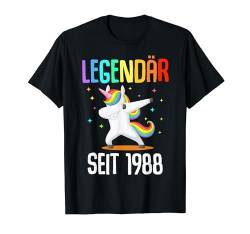 36. Geburtstag Mann Frau 36 Jahre 1988 Deko Lustig Geschenk T-Shirt von Geburtstagsgeschenk Damen Herren 1988 Geschenkidee
