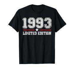 31. Geburtstag Mann Frau 31 Jahre 1993 Deko Lustig Geschenk T-Shirt von Geburtstagsgeschenk Damen Herren 1993 Geschenkidee