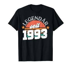 31. Geburtstag Mann Frau 31 Jahre 1993 Deko Lustig Geschenk T-Shirt von Geburtstagsgeschenk Damen Herren 1993 Geschenkidee