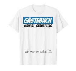 31. Geburtstag Mann Frau 31 Jahre 1993 Deko Lustig Geschenk T-Shirt von Geburtstagsgeschenk Damen Herren 1993 Geschenkidee