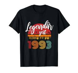 31. Geburtstag Mann Frau 31 Jahre 1993 Deko Lustig Geschenk T-Shirt von Geburtstagsgeschenk Damen Herren 1993 Geschenkidee