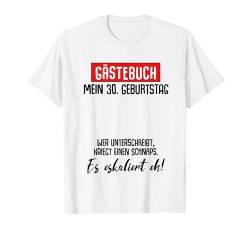 30. Geburtstag Mann Frau 30 Jahre 1994 Deko Lustig Geschenk T-Shirt von Geburtstagsgeschenk Damen Herren 1994 Geschenkidee