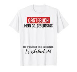 30. Geburtstag Mann Frau 30 Jahre 1994 Deko Lustig Geschenk T-Shirt von Geburtstagsgeschenk Damen Herren 1994 Geschenkidee