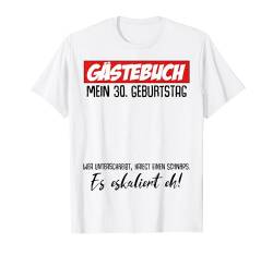 30. Geburtstag Mann Frau 30 Jahre 1994 Deko Lustig Geschenk T-Shirt von Geburtstagsgeschenk Damen Herren 1994 Geschenkidee