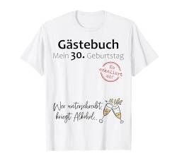 30. Geburtstag Mann Frau 30 Jahre 1994 Deko Lustig Geschenk T-Shirt von Geburtstagsgeschenk Damen Herren 1994 Geschenkidee