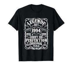 30. Geburtstag Mann Frau 30 Jahre 1994 Deko Lustig Geschenk T-Shirt von Geburtstagsgeschenk Damen Herren 1994 Geschenkidee