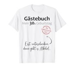 30. Geburtstag Mann Frau 30 Jahre 1994 Deko Lustig Geschenk T-Shirt von Geburtstagsgeschenk Damen Herren 1994 Geschenkidee