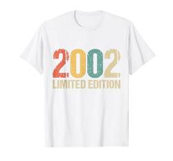 22. Geburtstag Mann Frau 22 Jahre 2002 Deko Lustig Geschenk T-Shirt von Geburtstagsgeschenk Damen Herren 2002 Geschenkidee