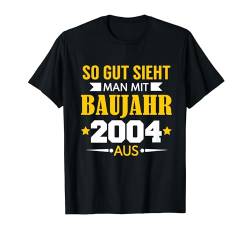 20. Geburtstag Mann Frau 20 Jahre 2004 Deko Lustig Geschenk T-Shirt von Geburtstagsgeschenk Damen Herren 2004 Geschenkidee