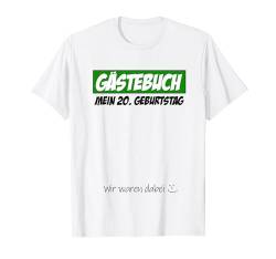 20. Geburtstag Mann Frau 20 Jahre 2004 Deko Lustig Geschenk T-Shirt von Geburtstagsgeschenk Damen Herren 2004 Geschenkidee