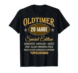 20. Geburtstag Mann Frau 20 Jahre 2004 Deko Lustig Geschenk T-Shirt von Geburtstagsgeschenk Damen Herren 2004 Geschenkidee