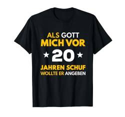 20. Geburtstag Mann Frau 20 Jahre 2004 Deko Lustig Geschenk T-Shirt von Geburtstagsgeschenk Damen Herren 2004 Geschenkidee