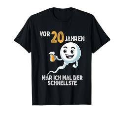 20. Geburtstag Mann Frau 20 Jahre 2004 Deko Lustig Geschenk T-Shirt von Geburtstagsgeschenk Damen Herren 2004 Geschenkidee
