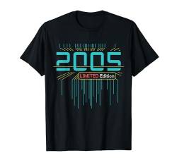 19. Geburtstag Junge Mädchen 19 Jahre 2005 Lustig Geschenk T-Shirt von Geburtstagsgeschenk Damen Herren 2005 Geschenkidee