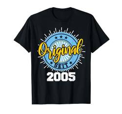 19. Geburtstag Junge Mädchen 19 Jahre 2005 Lustig Geschenk T-Shirt von Geburtstagsgeschenk Damen Herren 2005 Geschenkidee