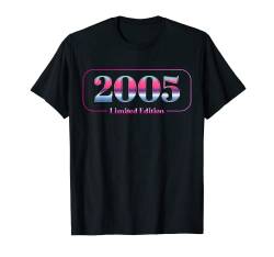 19. Geburtstag Junge Mädchen 19 Jahre 2005 Lustig Geschenk T-Shirt von Geburtstagsgeschenk Damen Herren 2005 Geschenkidee