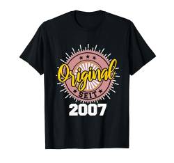 17. Geburtstag Junge Mädchen 17 Jahre 2007 Lustig Geschenk T-Shirt von Geburtstagsgeschenk Damen Herren 2007 Geschenkidee