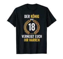 18 Geburtstag Geschenke Geburtstagsdeko Für Jungen T-Shirt von Geburtstagsgeschenk Deko Und Geschenkideen Shop