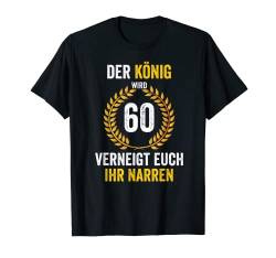 60 Geburtstag Geschenke Geburtstagsdeko Für Männer T-Shirt von Geburtstagsgeschenk Deko Und Geschenkideen Shop