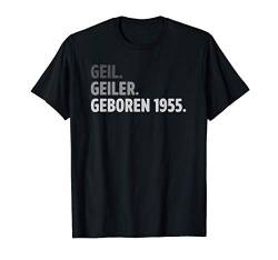 66 Geburtstag Geschenke 1955 Männer Frauen Geburtstagsdeko T-Shirt von Geburtstagsgeschenk I Geschenkideen Deko Shop