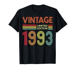 30. Geburtstag Mann Frau 30 Jahre 1993 Deko Lustig Geschenk T-Shirt von Geburtstagsgeschenk Tshirts Co.