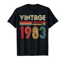 40. Geburtstag Mann Frau 40 Jahre 1983 Deko Lustig Geschenk T-Shirt von Geburtstagsgeschenk Tshirts Co.