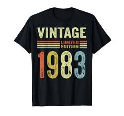 40. Geburtstag Mann Frau 40 Jahre 1983 Lustig Geschenk T-Shirt von Geburtstagsgeschenk Tshirts Co.