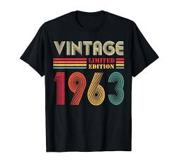 60. Geburtstag Mann Frau 60 Jahre 1963 Lustig Geschenk T-Shirt von Geburtstagsgeschenk Tshirts Co.