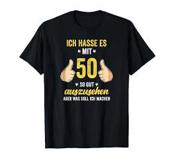 50 Geburtstag Geschenke Für Männer Frauen Geburtstagsdeko T-Shirt von Geburtstagsgeschenk Und Geschenkideen Deko Shop
