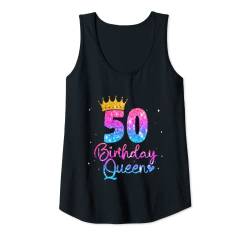 Damen 50 Geburtstag Frauen - Birthday Queen 50 Tank Top von Geburtstagsgeschenk für Frauen