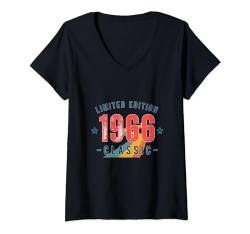 Damen 58. Geburtstag Frauen und Männer Geburtstagsgeschenk Classic T-Shirt mit V-Ausschnitt von Geburtstagsgeschenke für Damen und Herren